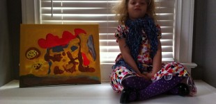 Maya in the Window